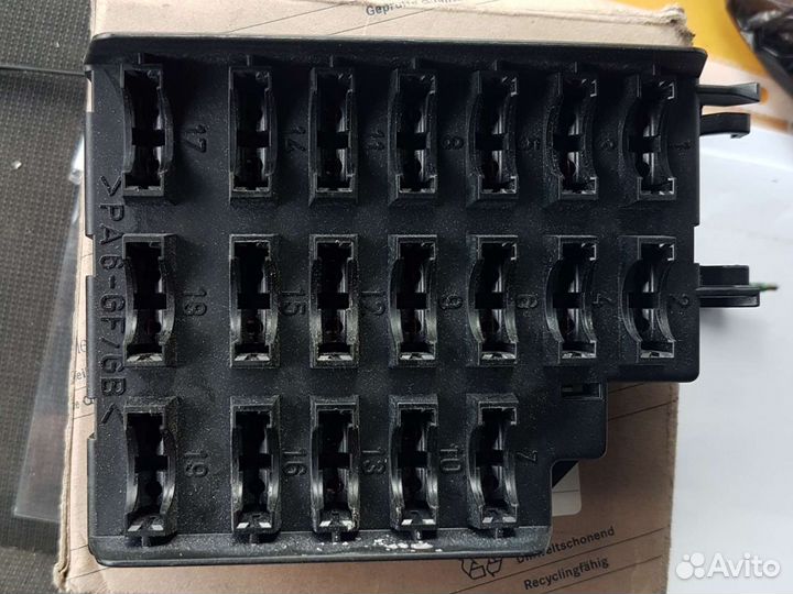 Mercedes BenzБлок предохранителей