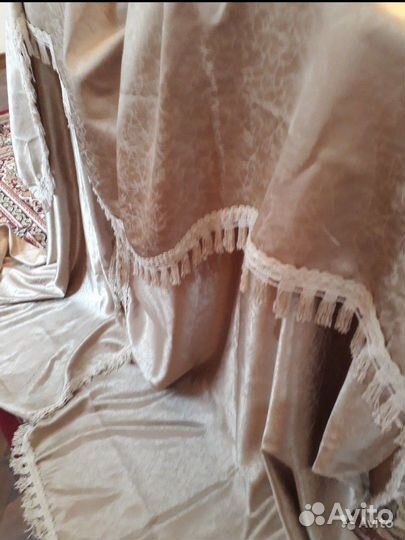 Шторы на двери