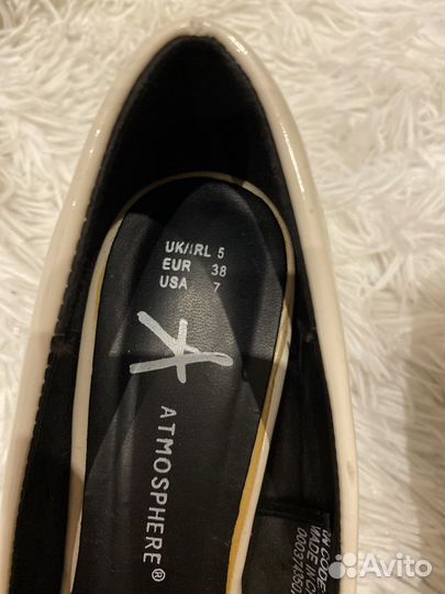 Туфли белые