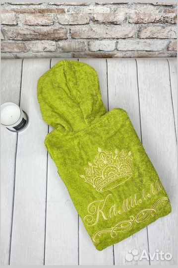 Халат женский махровый