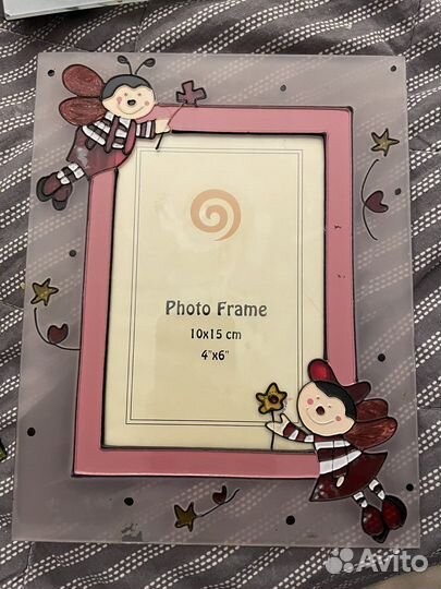 Стеклянные рамки для фото 5 шт