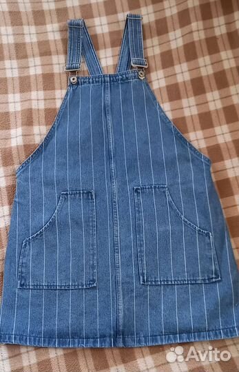 Джинсовый сарафан