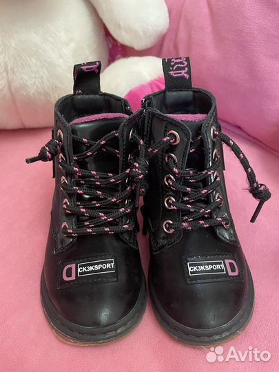 Ботинки демисезонные для девочки 21 размер