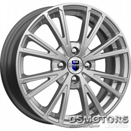 Диски Меандр 6.0/16 4x100 ET45 d67.1 сильвер