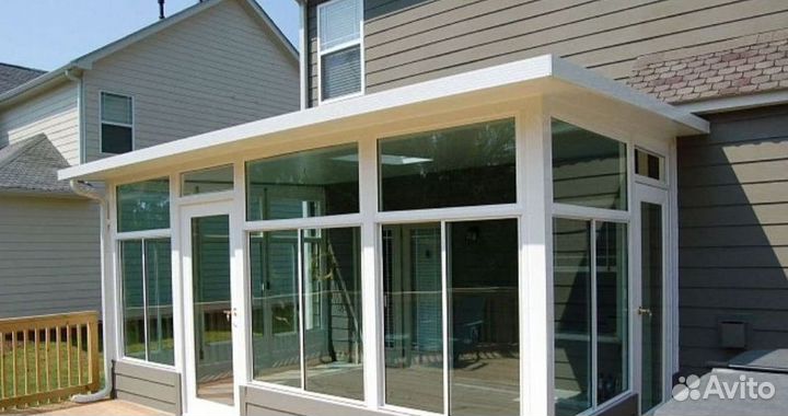 Остекление террасы