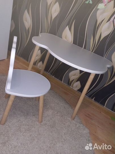 Детский набор стул стол