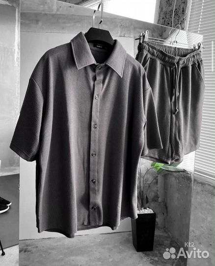 Костюм двойка футболка шорты летний (Арт.93518)