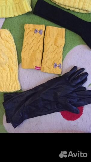 Шапки меховые, мохер, шерстяные