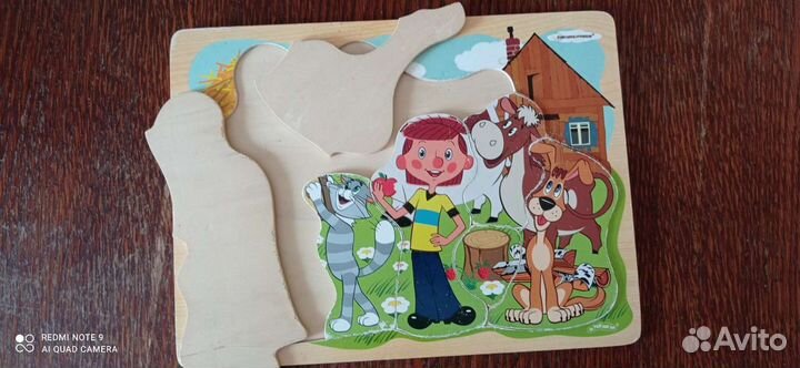 Деревянные пазлы