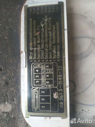 Аптечка СССР