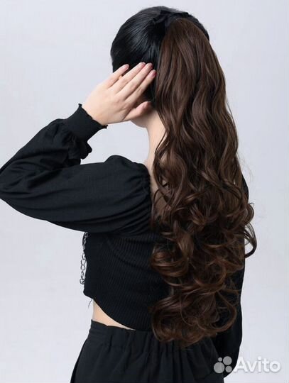 Накладные хвосты искусственные волосы