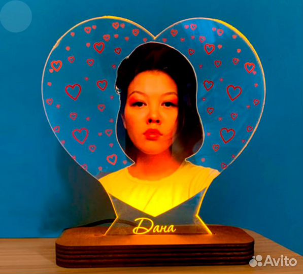 Постер рамка на стекле с фото art097