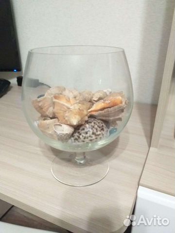 Ваза с ракушками