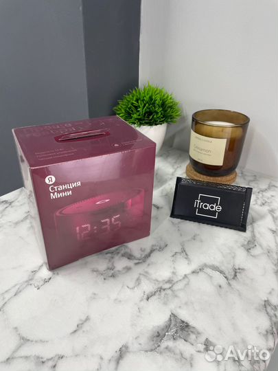 Яндекс станция мини с часами