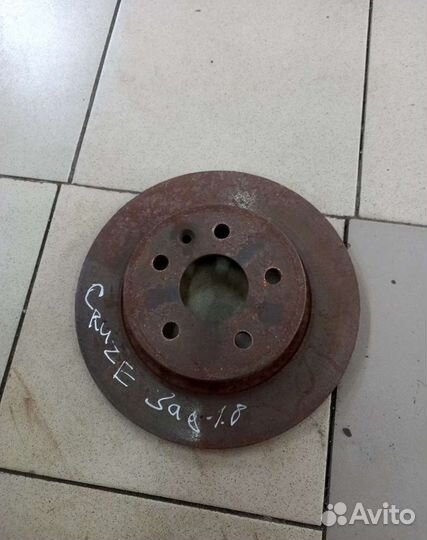 Диск тормозной задний Chevrolet Cruse