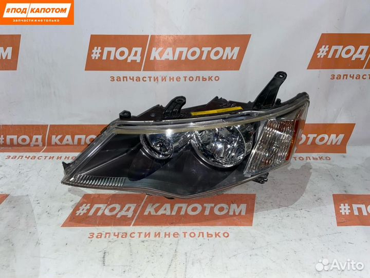 Фара Ксенон лев. Mitsubishi Outlander 2 2006