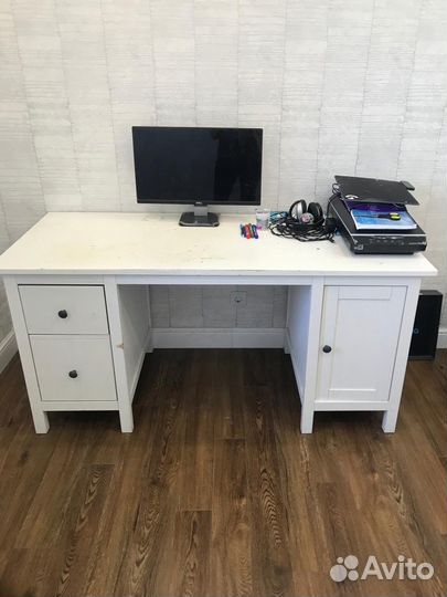 Стол IKEA hemnes с дополнительным модулем