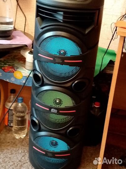 Очень большая блютуз колонка Speaker 60 вт 95 см