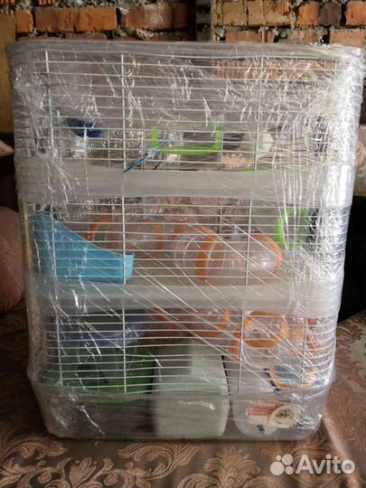 Клетка Petmax 3 этажа