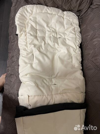 Конверт в коляску из овчины