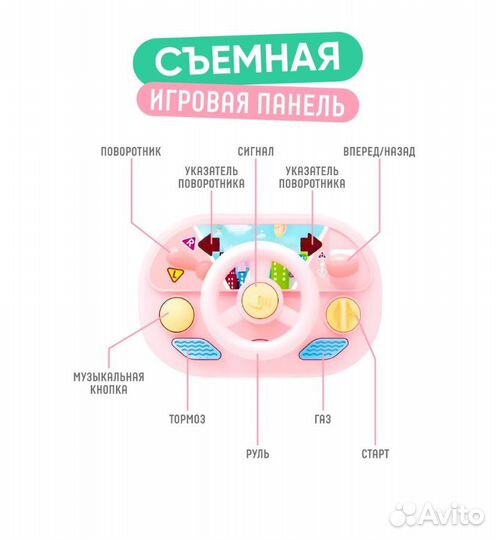 Машинка каталка ходунки Solmax