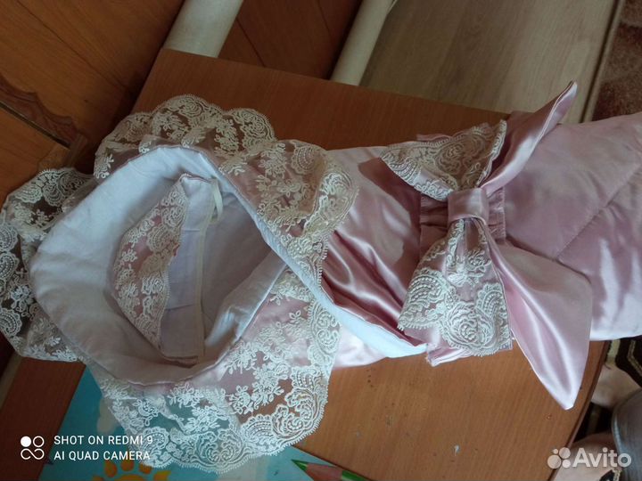 Одеяло на выписку для девочки