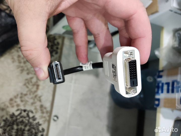 Кабель для компьютера dvi display