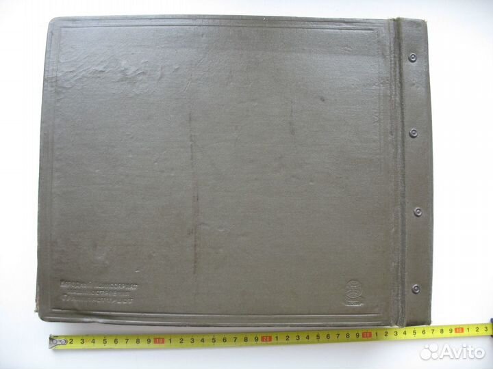 Папка из под пластинок Речь Сталина 1937г