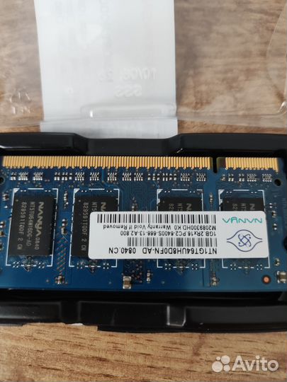 Память so dimm DDR2-800 (400 мгц) 1Gb
