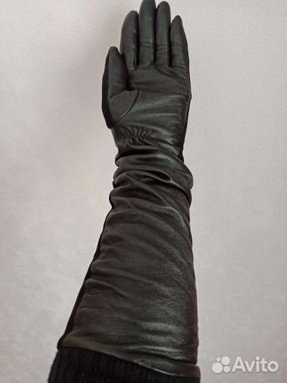 Перчатки женские натуральная кожа, р.8
