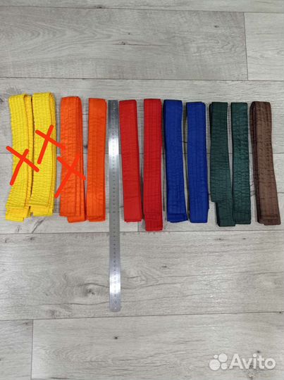 Пояса для каратэ и айкидо