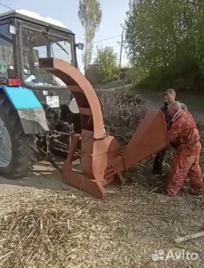 Измельчитель веток, переработка веток, щепорз