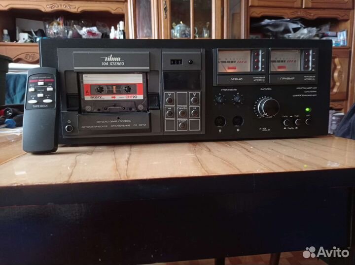 Дека кассетная Вильма -104С с пду