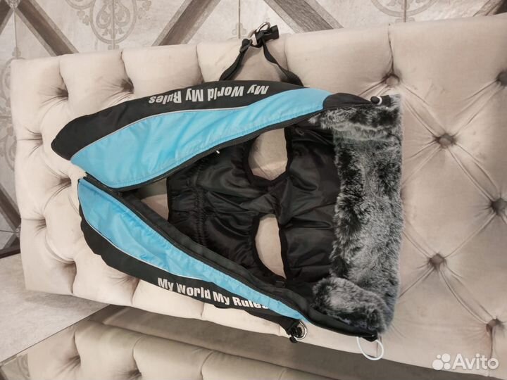 Тёплая куртка для собаки