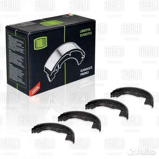 Колодки тормозн Opel Astra F 91- барабан 160x25 т