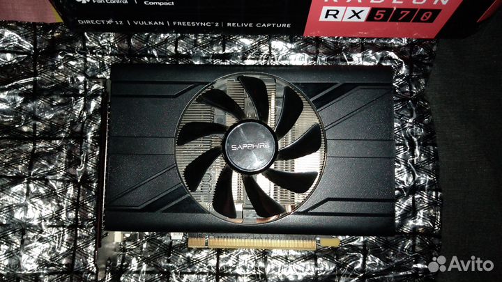 Видеокарта Sapphire AMD Radeon RX 570 pulse 4096MB