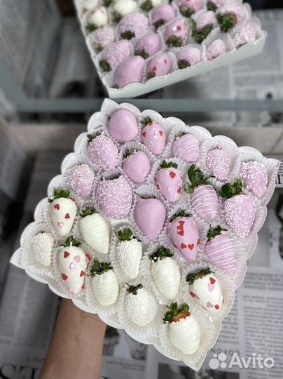 Клубника в шоколаде (букеты из клубники в шоколад