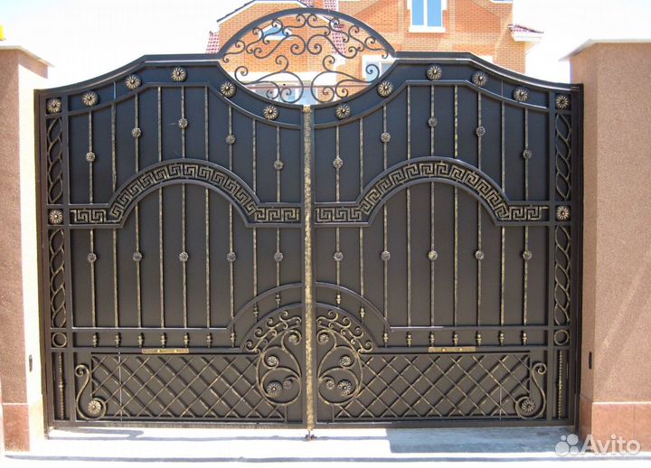 Кованые ворота
