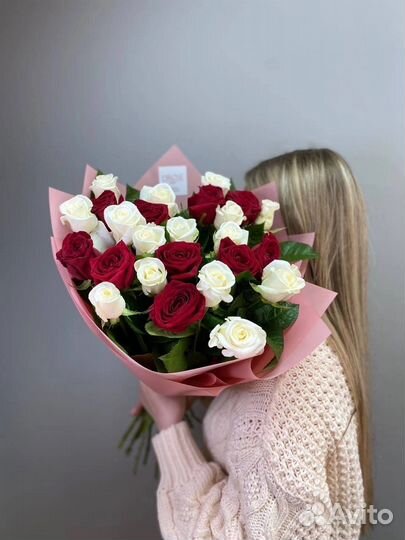 25 роз букет 51 101