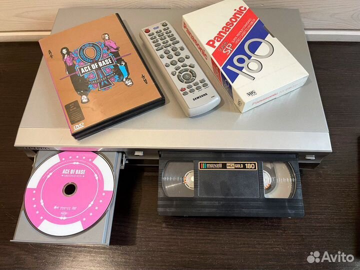 DVD VHS 6head комплект состояние Samsung