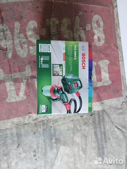Краскопульт Bosh pfs 3000-2