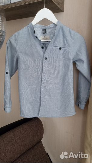 Рубашка на мальчика 128