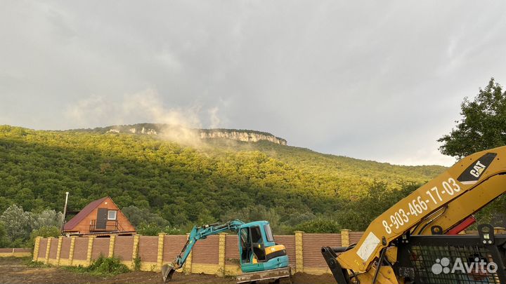 Услуги мини экскаватора