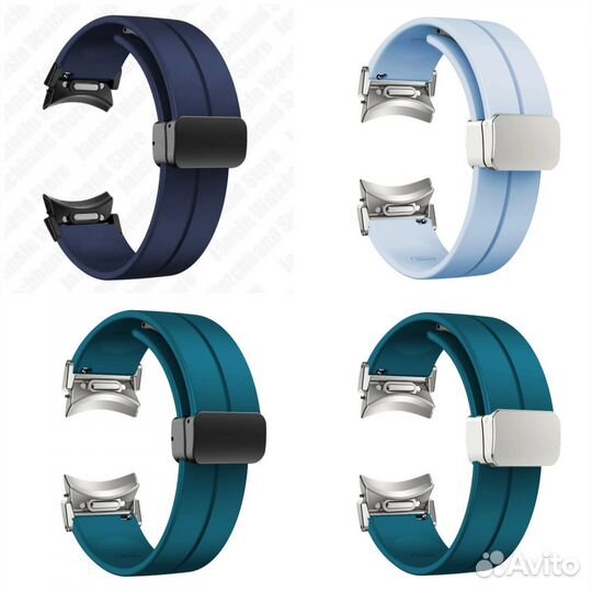 Магнитный силиконовый ремешок Samsung Galaxy Watch
