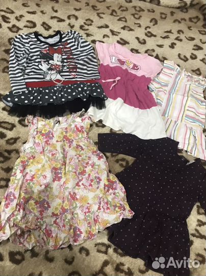 Вещи пакетом на девочку 92 98