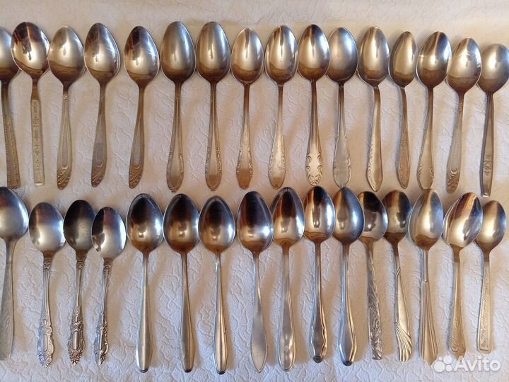 Ложки, вилки, ножи нержавейка СССР