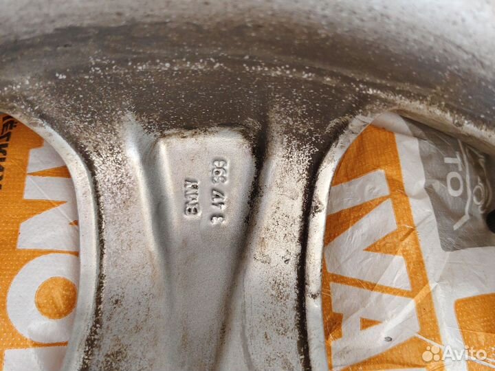 Диски BMW X3 (83) 2008 с резиной Nokian