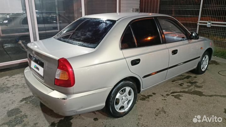 Hyundai Accent 1.5 МТ, 2007, 19 200 км