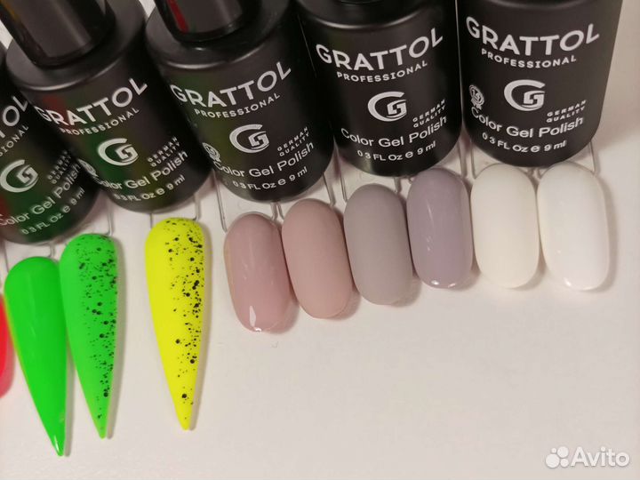 Гель-Лаки для ногтей grattol
