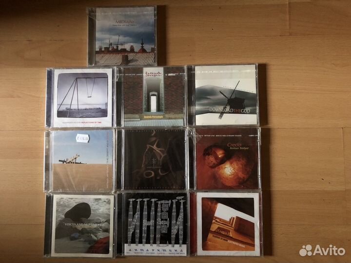Оригинальные CD (электроника, эмбиент)